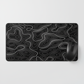Black and White Mouse Pad
